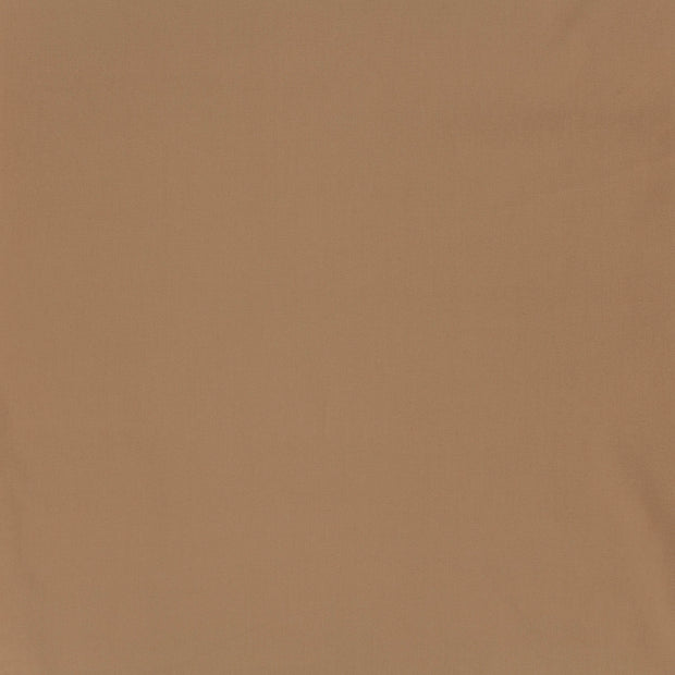 Cotton Poplin fabric Camel matte 