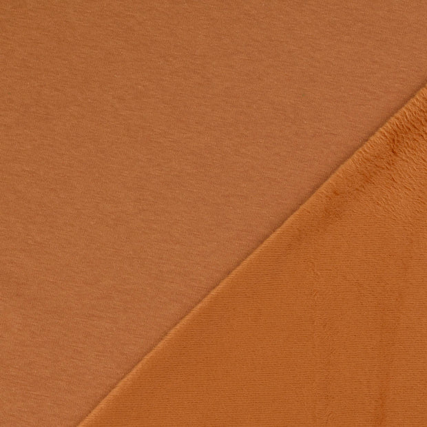 Alphen Fleece fabric Unicolour brushed 