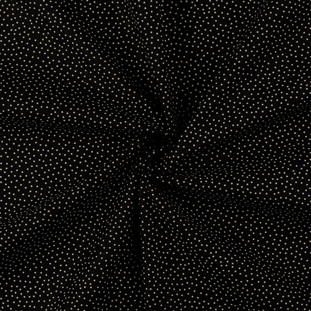 Cotton Poplin fabric Black 
