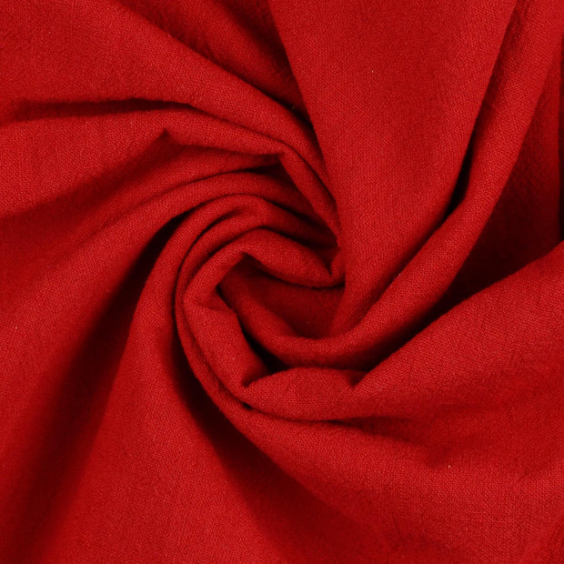 Cotton Poplin fabric Red 