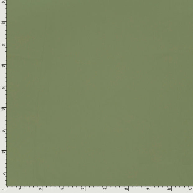 Traveler Jersey fabric Unicolour Khaki Green