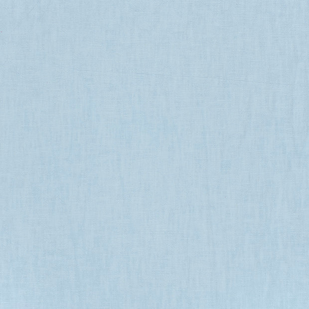 Lin tissu Bleu clair mat 