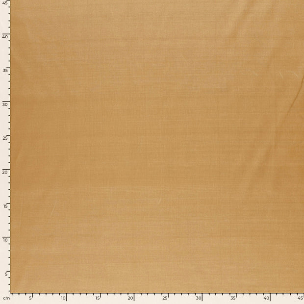 Satin fabric Unicolour Gold