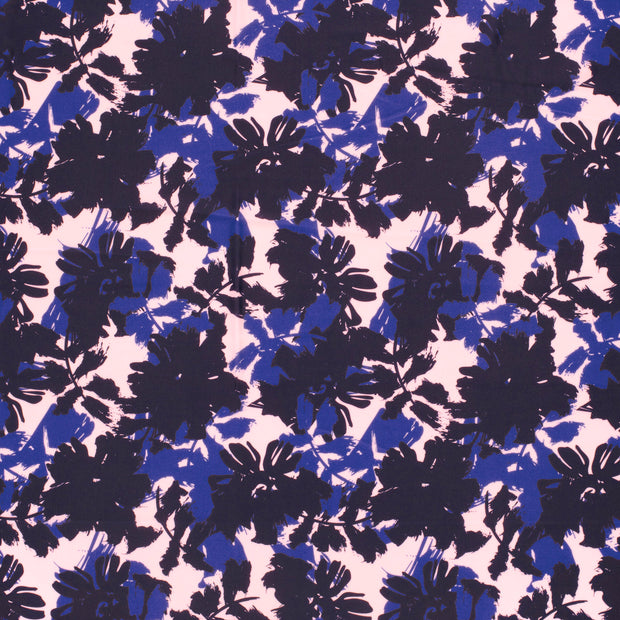 Swimwear Jersey UPF50 Recycled fabric Navy 