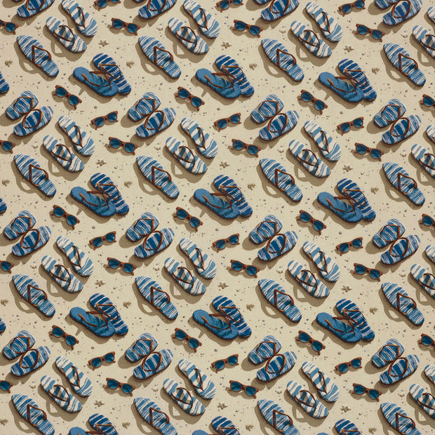 Cotton Poplin fabric Beige 