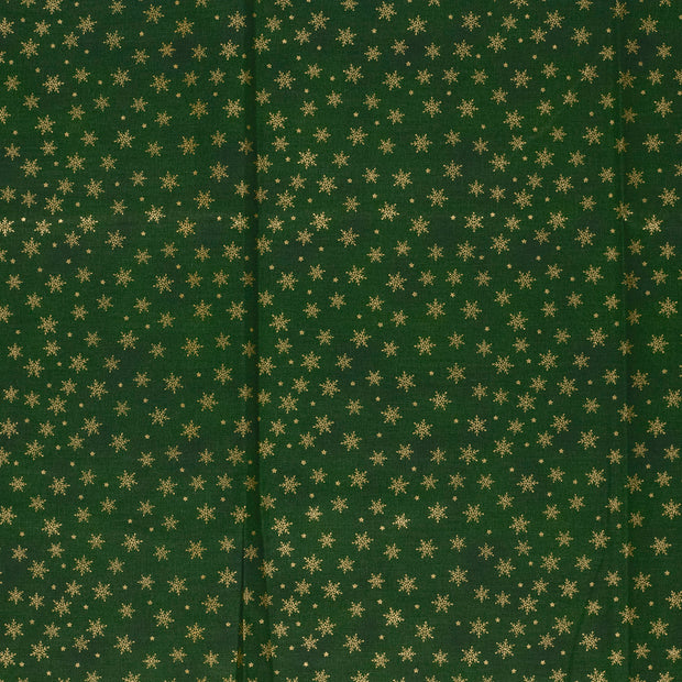 Cretonne fabric Forest Green 