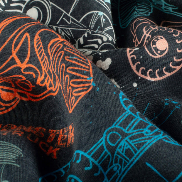 Jogging fabric Vehicles Dark Indigo