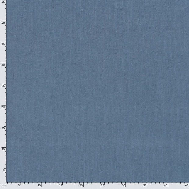 Woven Viscose Linen fabric Unicolour Indigo