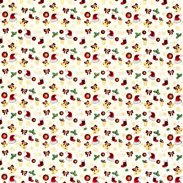 Cotton Poplin fabric Off White 