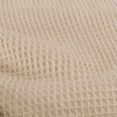 Waffle piqué Unicolour Ivory