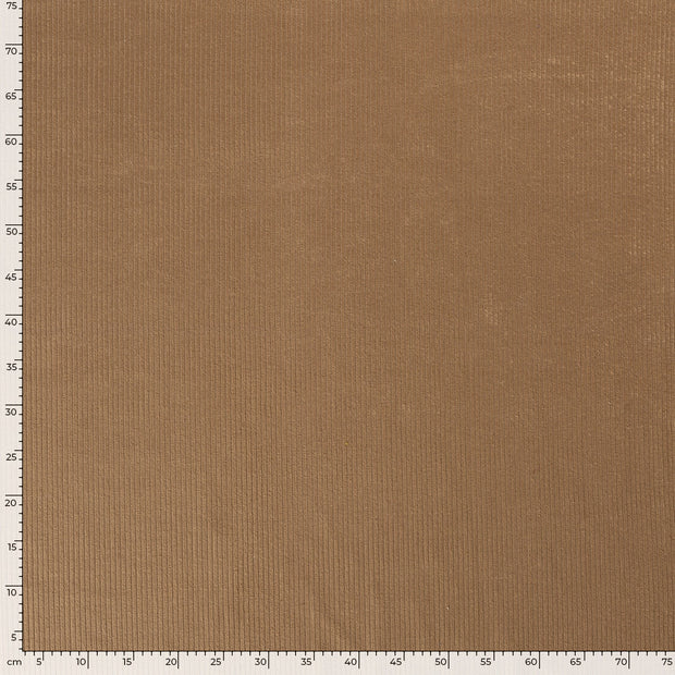 Corduroy 4.5w fabric Unicolour Camel