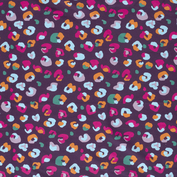 French Terry fabric Lila matte 