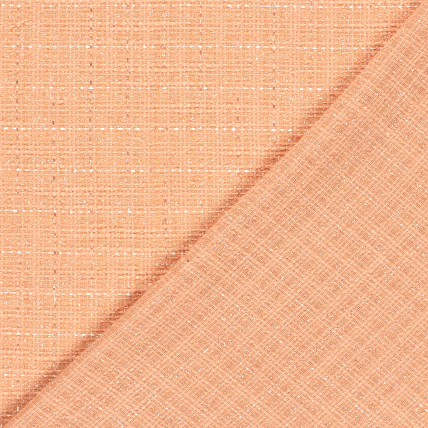 Jacquard fabrik Uni Lurex 