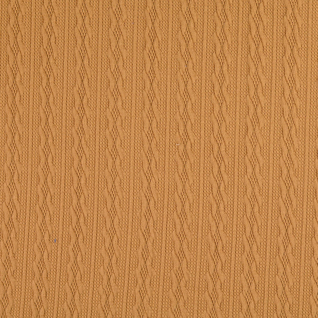 Heavy Knit fabrik Beige 