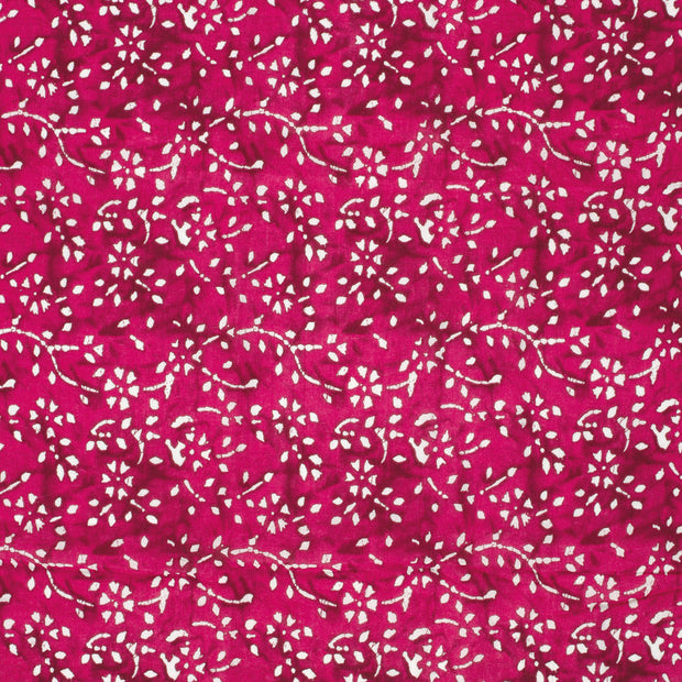 Voile fabric Fuchsia 