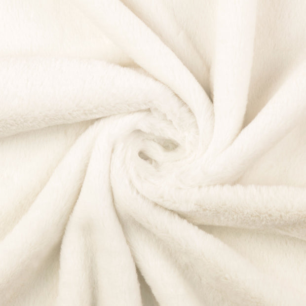 Fake Fur fabric Nude 