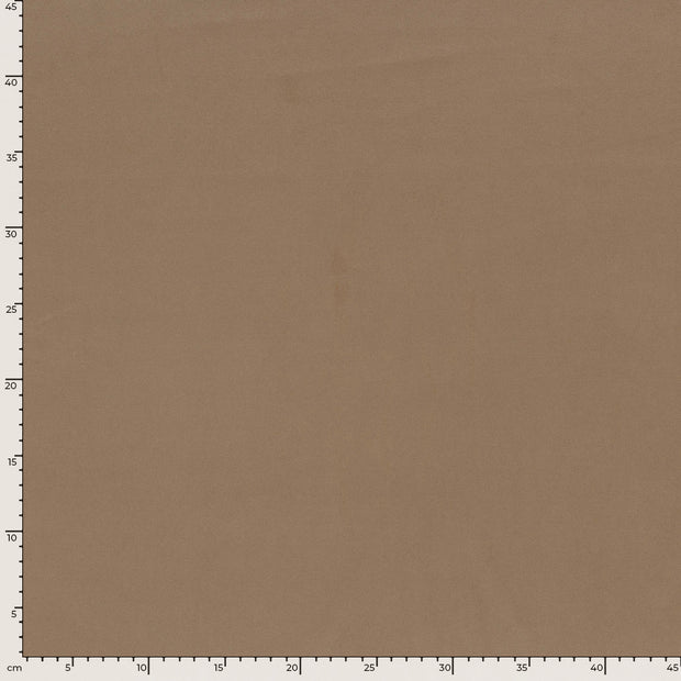 Suede leather fabric Unicolour Beige