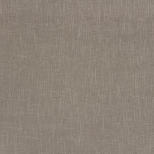 Linen fabric Taupe Grey matte 