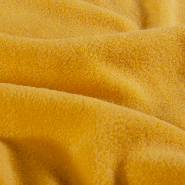 Polar Fleece fabric Unicolour Oker