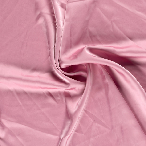 Satén tela Rosa 