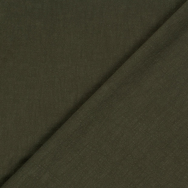 Linen fabric Unicolour stone washed 