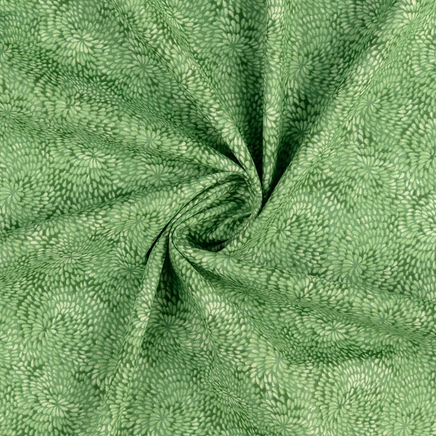 Cotton Poplin fabric Apple Green 