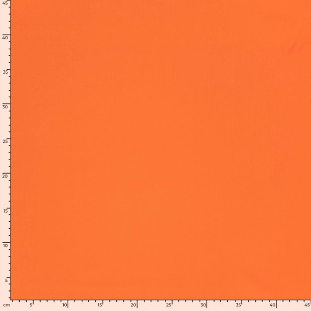 Cretonne Premium fabric Unicolour Orange