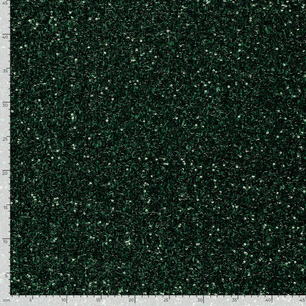 Mesh fabric Unicolour Dark Green