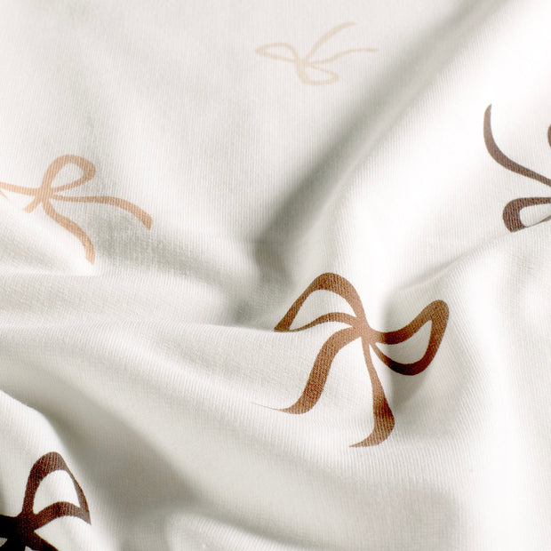 French Terry fabric Off White