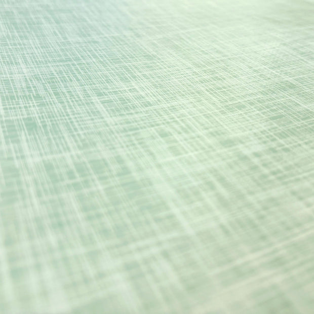 Coated Tablecloth fabric Abstract Dark Mint