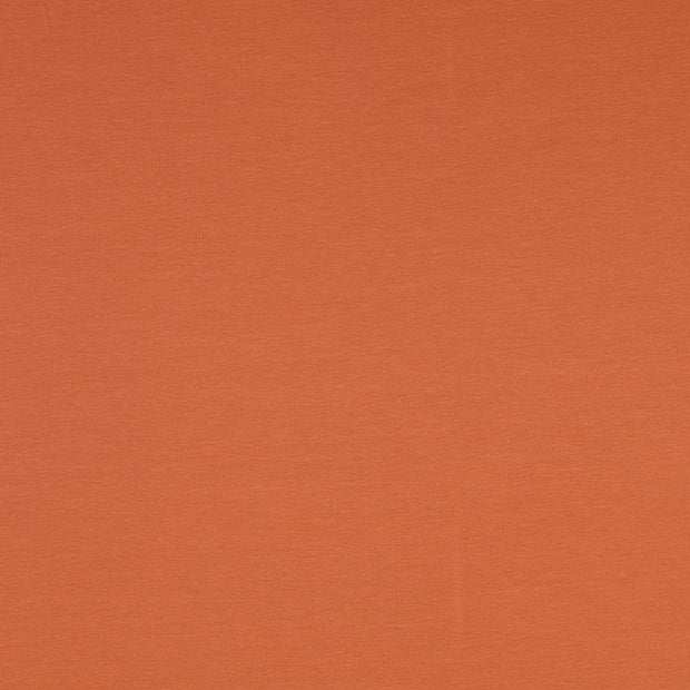 French Terry fabric Unicolour Caramel