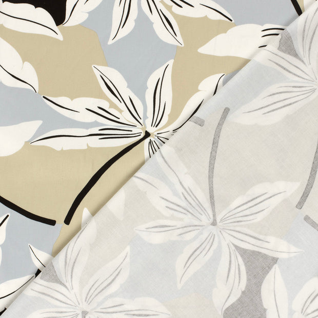 Baumwolle Satin fabrik Blumen bedruckt 