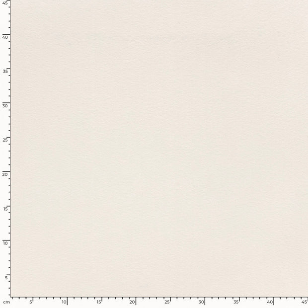 Felt fabric Unicolour Off White