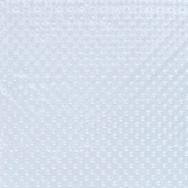 Minky fabrik Babyblau weich 