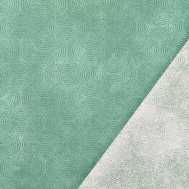 Katoen Poplin stof Mint 