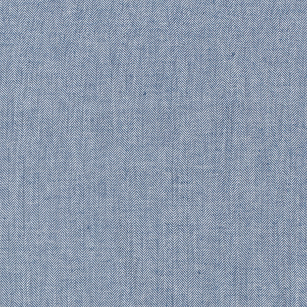 Chambré fabric Herringbone Indigo