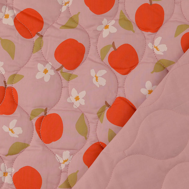 Cotton Poplin fabric Pink bounded 
