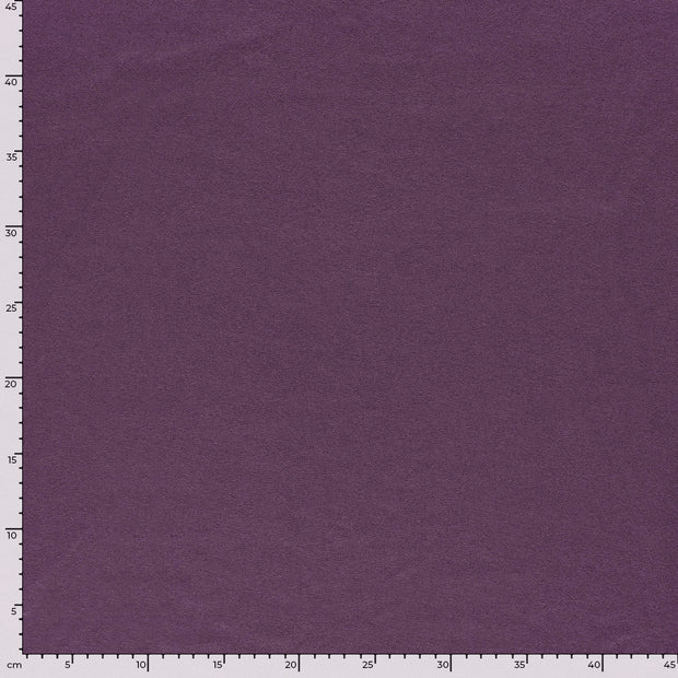 Heavy Knit fabric Melange Purple