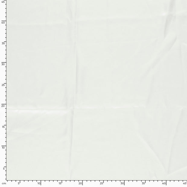 Satin fabric Unicolour Off White