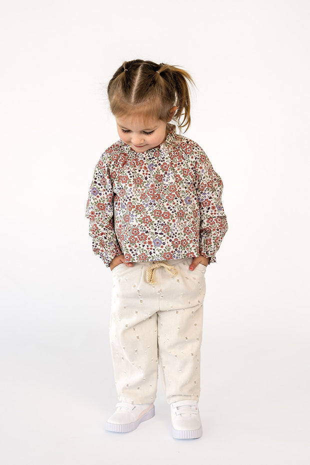 Denim fabric Unicolour Beige