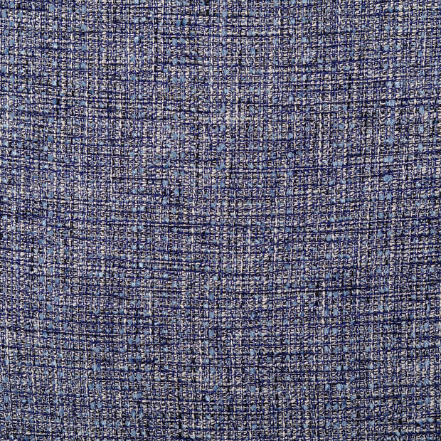 Bouclé fabric Checks Navy