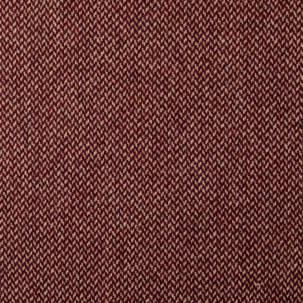 Wool Boucle fabric Unicolour Bordeaux