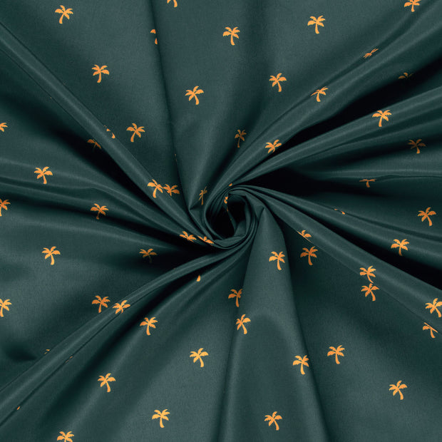 Swimshort water repellent recycled fabric Petrol digital printed 