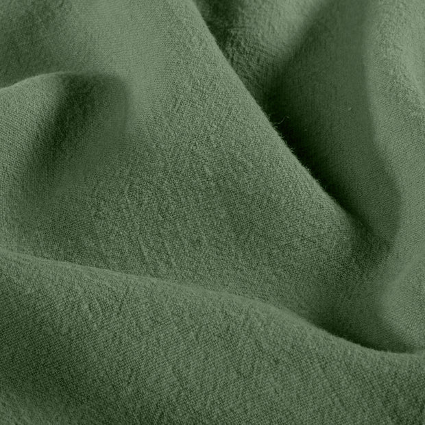 Linen fabric Unicolour Olive Green