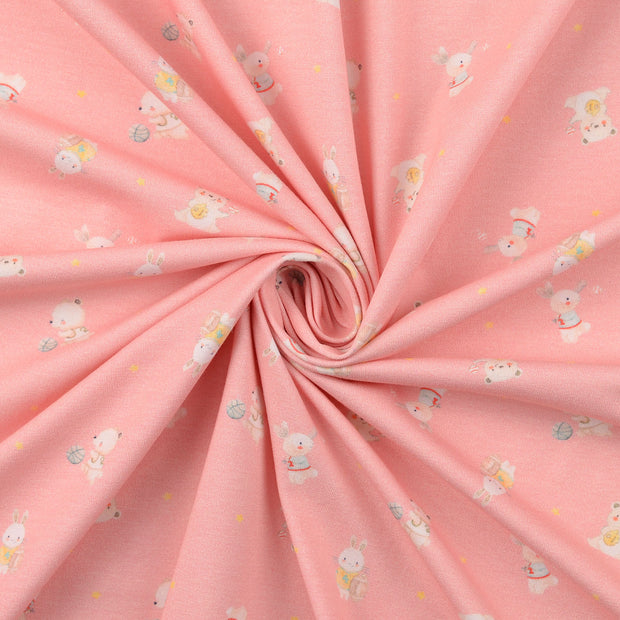 Cotton Jersey fabric Light Pink 