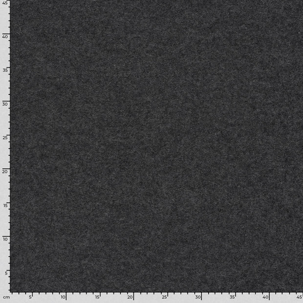 Wool Boucle fabric Unicolour Grey