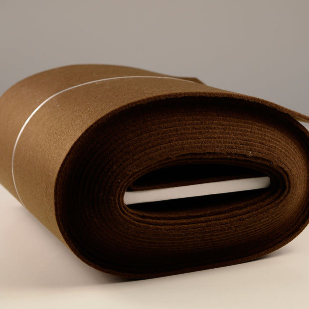 Felt fabric Caramel 