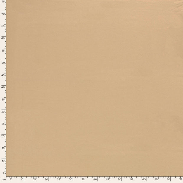 Jersey fabrik Uni Beige