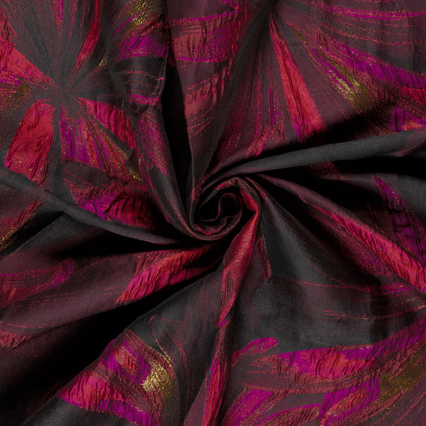 Jacquard fabrik Fuchsia Lurex 
