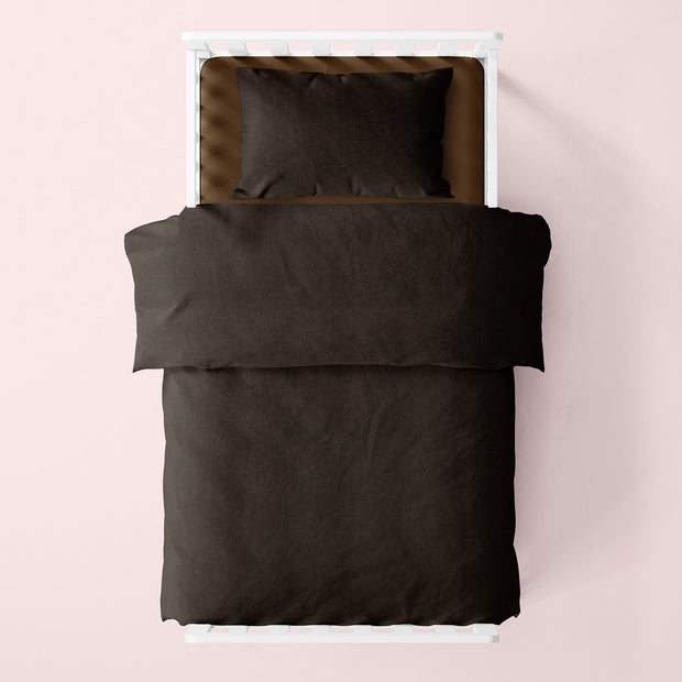 Cretonne Premium fabric Unicolour Dark Brown